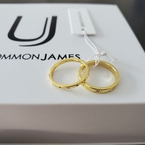 Uncommon James Triad Rings